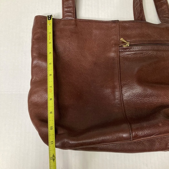 Vintage Lew 'N' Me 2 Leather Purses Black Brown Made In USA - Picture 7 of 16